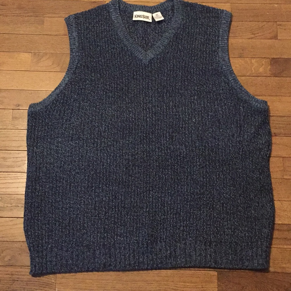 King Size Sweater Vest